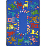 MUSICAL CHAIRS CARPET 5' 4